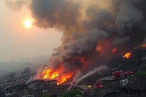 Permukiman Warga di Manggarai Kebakaran, 31 Unit Damkar Diterjunkan