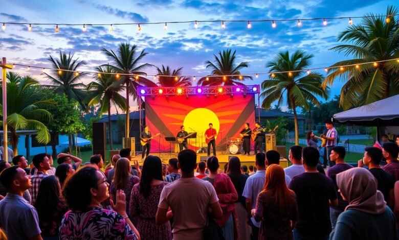 konser musik Indonesia